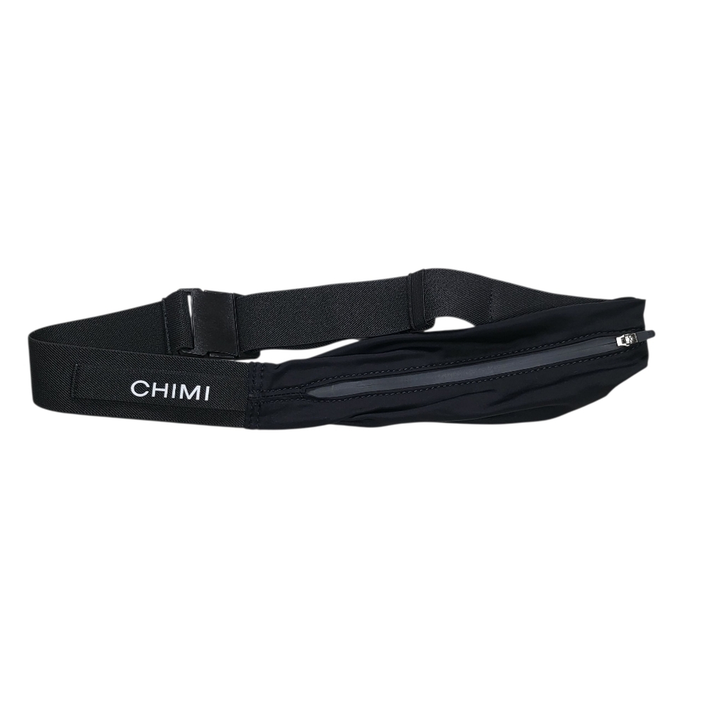 Chimi Belt Sunglasses Case Belt Crossbody Waist Black Minimalist Athleisure Bag